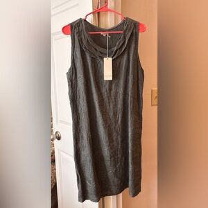 Dark Olive Sleeveless Dress